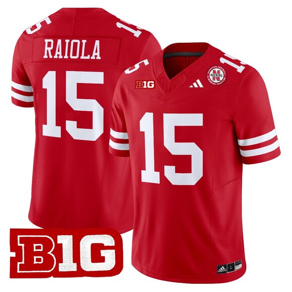 Youths Kids Mens Womens Dylan Raiola Red Vapor Stitched Jersey